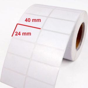 برچسب کاغذی 24 × 40