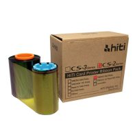 ریبون دستگاه چاپ کارت Hiti CS-2 YMCKO 400 Prints