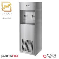 آبسردکن ایستاده استیل دو شیر ۳۰ لیتری